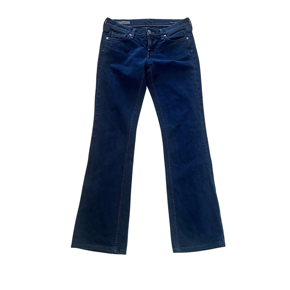 Citizens of Humanity Kelly 071 Low Waist Bootcut Jeans Dark Rinse Stretch 28